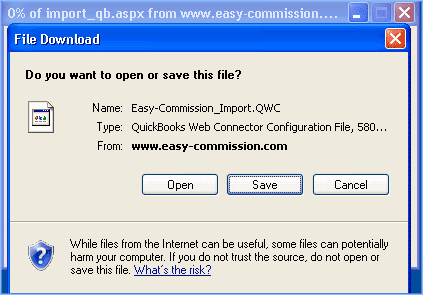 Save QWC File